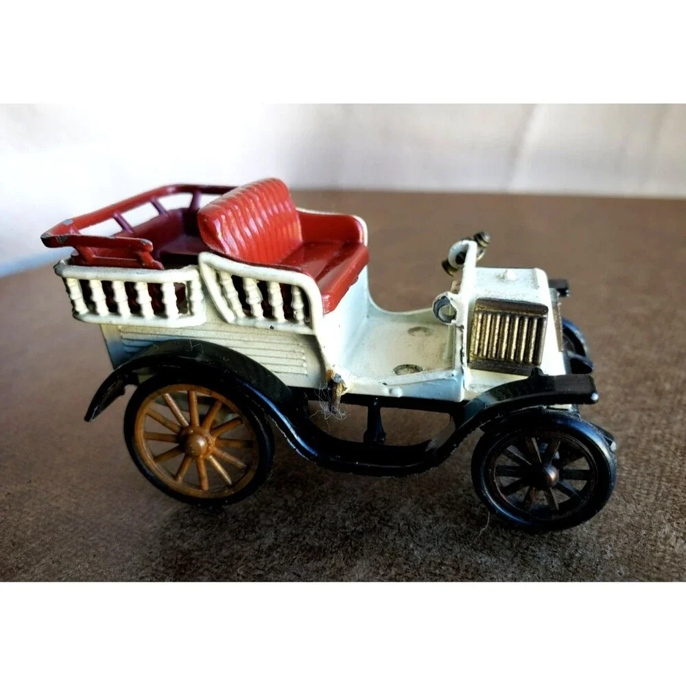 Vintage R.A.M.I By J.M.K. 1900 RENAULT TONNEAU White Freres MADE IN FRANCE 1:43